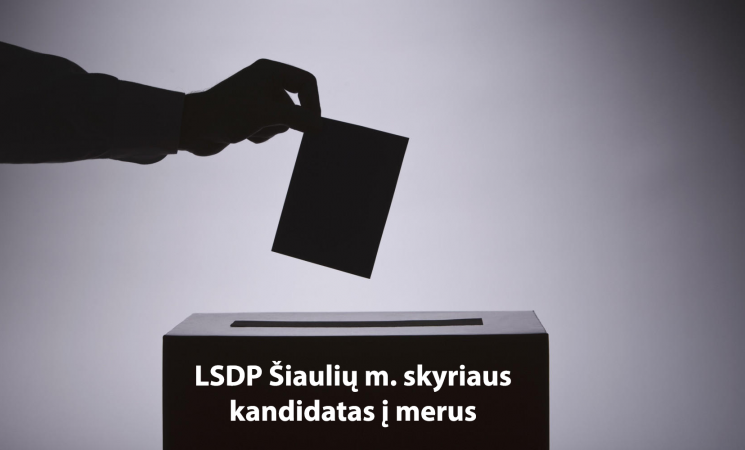 LSDP Šiaulių m. skyriaus visuotinio balsavimo antras turas dėl kandidato į Šiaulių miesto merus (2 diena)