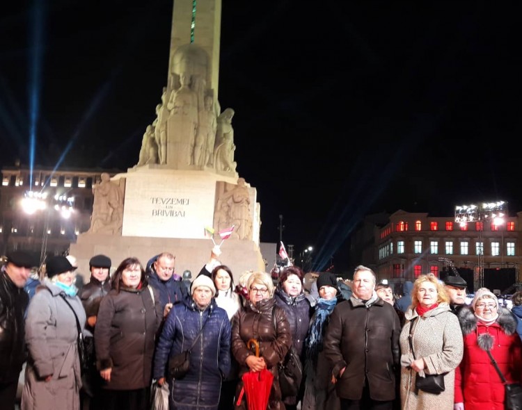 Šiaulių socialdemokratai Latvijos nepriklausomybės šimtmečio renginiuose