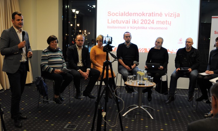 Socialdemokratinė vizija Lietuvai: nemokama švietimo sistema, visiems prieinama kultūra