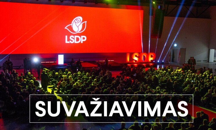 LSDP suvažiavimas Vilniuje